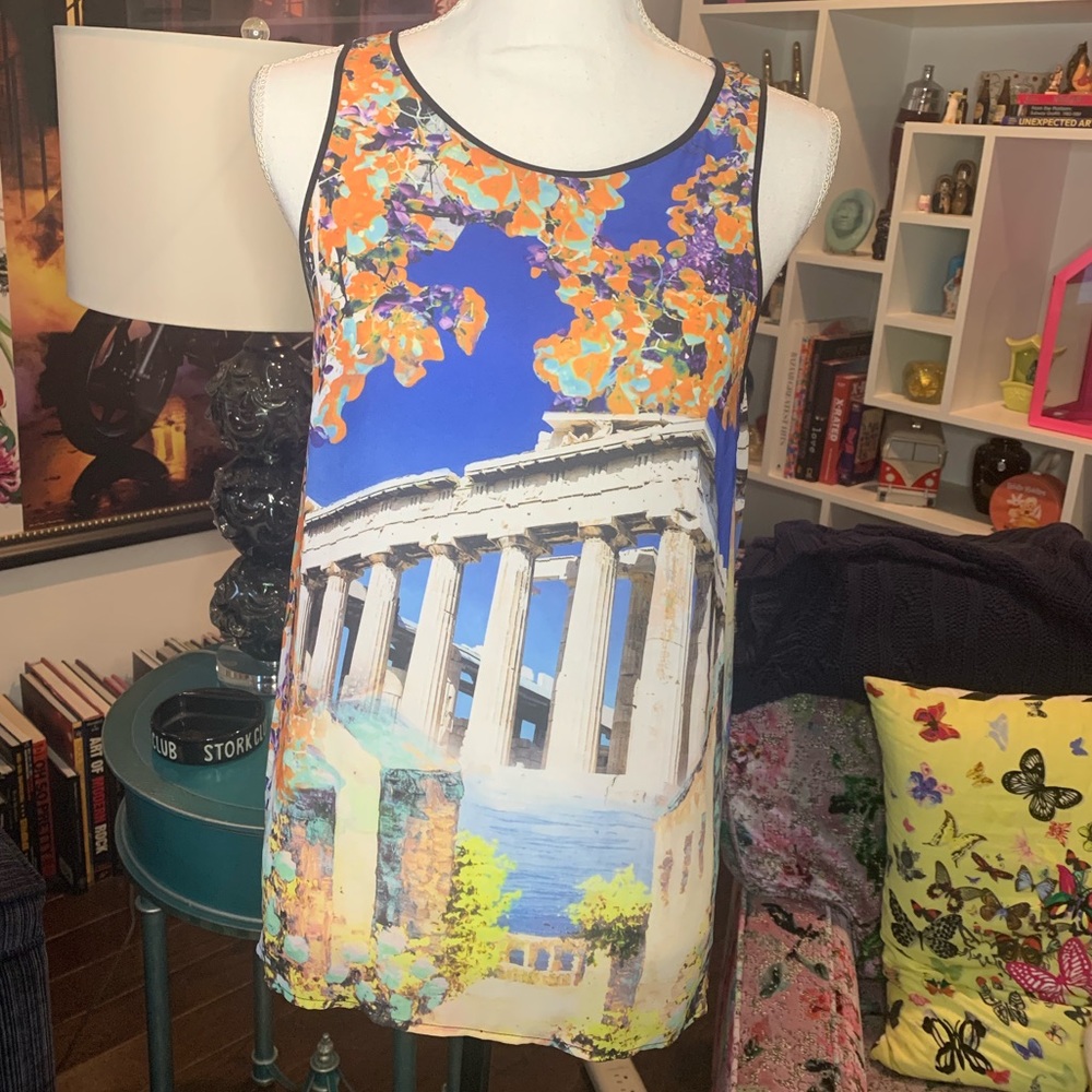 NWT Clover Canyon Women’s Split Back Top Size M